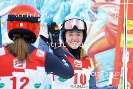 17.12.2022, Ramsau, Austria (AUT): Maria Gerboth (GER), Magdalena Burger (GER), (l-r)  - FIS world cup nordic combined women, individual gundersen HS97/5km, Ramsau (AUT). www.nordicfocus.com. © Volk/NordicFocus. Every downloaded picture is fee-liable.