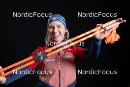 02.12.2022, Kontiolahti, Finland (FIN): Chloe Levins (USA) - IBU World Cup Biathlon, photoshooting, Kontiolahti (FIN). www.nordicfocus.com. © Manzoni/NordicFocus. Every downloaded picture is fee-liable.