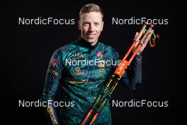 28.11.2022, Kontiolahti, Finland (FIN): Karol Dombrovski (LTU) - IBU World Cup Biathlon, photoshooting, Kontiolahti (FIN). www.nordicfocus.com. © Manzoni/NordicFocus. Every downloaded picture is fee-liable.