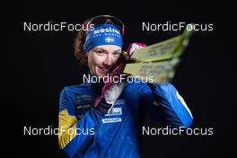 28.11.2022, Kontiolahti, Finland (FIN): Hanna Oeberg (SWE) - IBU World Cup Biathlon, photoshooting, Kontiolahti (FIN). www.nordicfocus.com. © Manzoni/NordicFocus. Every downloaded picture is fee-liable.