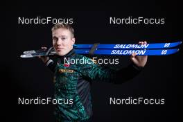 27.11.2022, Kontiolahti, Finland (FIN): Maksim Fomin (LTU) - IBU World Cup Biathlon, photoshooting, Kontiolahti (FIN). www.nordicfocus.com. © Manzoni/NordicFocus. Every downloaded picture is fee-liable.