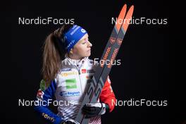 28.11.2022, Kontiolahti, Finland (FIN): Anais Chevalier-Bouchet (FRA) - IBU World Cup Biathlon, photoshooting, Kontiolahti (FIN). www.nordicfocus.com. © Manzoni/NordicFocus. Every downloaded picture is fee-liable.