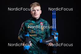 28.11.2022, Kontiolahti, Finland (FIN): Linas Banys (LTU) - IBU World Cup Biathlon, photoshooting, Kontiolahti (FIN). www.nordicfocus.com. © Manzoni/NordicFocus. Every downloaded picture is fee-liable.