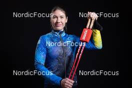 02.12.2022, Kontiolahti, Finland (FIN): Lyudmila Akhatova (KAZ) - IBU World Cup Biathlon, photoshooting, Kontiolahti (FIN). www.nordicfocus.com. © Manzoni/NordicFocus. Every downloaded picture is fee-liable.