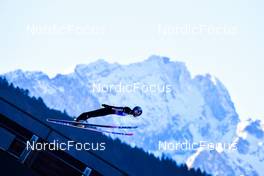 01.01.2022, Garmisch, Germany (GER): Ryoyu Kobayashi (JPN) - FIS world cup ski jumping men, four hills tournament, individual HS142, Garmisch (GER). www.nordicfocus.com. © Reichert/NordicFocus. Every downloaded picture is fee-liable.