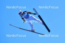 01.01.2022, Garmisch, Germany (GER): Viktor Polasek (CZE) - FIS world cup ski jumping men, four hills tournament, individual HS142, Garmisch (GER). www.nordicfocus.com. © Reichert/NordicFocus. Every downloaded picture is fee-liable.