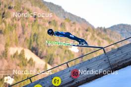01.01.2022, Garmisch, Germany (GER): Artti Aigro (EST) - FIS world cup ski jumping men, four hills tournament, individual HS142, Garmisch (GER). www.nordicfocus.com. © Reichert/NordicFocus. Every downloaded picture is fee-liable.