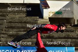 01.01.2022, Garmisch, Germany (GER): Junshiro Kobayashi (JPN) - FIS world cup ski jumping men, four hills tournament, individual HS142, Garmisch (GER). www.nordicfocus.com. © Reichert/NordicFocus. Every downloaded picture is fee-liable.