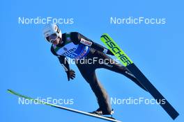 01.01.2022, Garmisch, Germany (GER): Andrzej Stekala (POL) - FIS world cup ski jumping men, four hills tournament, individual HS142, Garmisch (GER). www.nordicfocus.com. © Reichert/NordicFocus. Every downloaded picture is fee-liable.