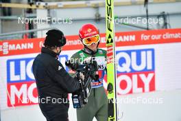 01.01.2022, Garmisch, Germany (GER): Philipp Aschenwald (AUT) - FIS world cup ski jumping men, four hills tournament, individual HS142, Garmisch (GER). www.nordicfocus.com. © Reichert/NordicFocus. Every downloaded picture is fee-liable.