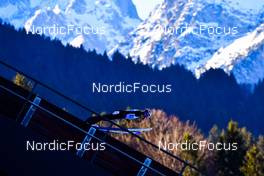 01.01.2022, Garmisch, Germany (GER): Marius Lindvik (NOR) - FIS world cup ski jumping men, four hills tournament, individual HS142, Garmisch (GER). www.nordicfocus.com. © Reichert/NordicFocus. Every downloaded picture is fee-liable.