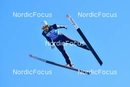 01.01.2022, Garmisch, Germany (GER): Danil Vassilyev (KAZ) - FIS world cup ski jumping men, four hills tournament, individual HS142, Garmisch (GER). www.nordicfocus.com. © Reichert/NordicFocus. Every downloaded picture is fee-liable.