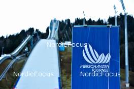 01.01.2022, Garmisch, Germany (GER): feature: big olympic jumping hill, preparations ongoing - FIS world cup ski jumping men, four hills tournament, individual HS142, Garmisch (GER). www.nordicfocus.com. © Reichert/NordicFocus. Every downloaded picture is fee-liable.