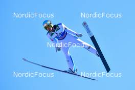 01.01.2022, Garmisch, Germany (GER): Ziga Jelar (SLO) - FIS world cup ski jumping men, four hills tournament, individual HS142, Garmisch (GER). www.nordicfocus.com. © Reichert/NordicFocus. Every downloaded picture is fee-liable.