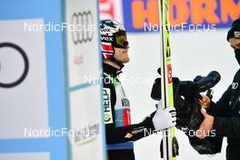01.01.2022, Garmisch, Germany (GER): Robert Johansson (NOR) - FIS world cup ski jumping men, four hills tournament, individual HS142, Garmisch (GER). www.nordicfocus.com. © Reichert/NordicFocus. Every downloaded picture is fee-liable.