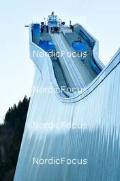 01.01.2022, Garmisch, Germany (GER): feature: olympic jumping hill - FIS world cup ski jumping men, four hills tournament, individual HS142, Garmisch (GER). www.nordicfocus.com. © Reichert/NordicFocus. Every downloaded picture is fee-liable.