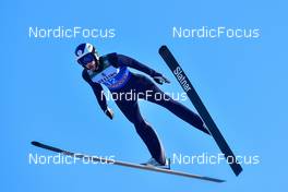 01.01.2022, Garmisch, Germany (GER): Daniel Andrei Cacina (ROU) - FIS world cup ski jumping men, four hills tournament, individual HS142, Garmisch (GER). www.nordicfocus.com. © Reichert/NordicFocus. Every downloaded picture is fee-liable.
