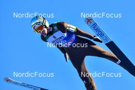 01.01.2022, Garmisch, Germany (GER): Timi Zajc (SLO) - FIS world cup ski jumping men, four hills tournament, individual HS142, Garmisch (GER). www.nordicfocus.com. © Reichert/NordicFocus. Every downloaded picture is fee-liable.