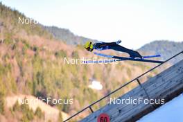 01.01.2022, Garmisch, Germany (GER): Roman Trofimov (RUS) - FIS world cup ski jumping men, four hills tournament, individual HS142, Garmisch (GER). www.nordicfocus.com. © Reichert/NordicFocus. Every downloaded picture is fee-liable.