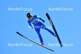 01.01.2022, Garmisch, Germany (GER): Kevin Bickner (USA) - FIS world cup ski jumping men, four hills tournament, individual HS142, Garmisch (GER). www.nordicfocus.com. © Reichert/NordicFocus. Every downloaded picture is fee-liable.