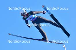 01.01.2022, Garmisch, Germany (GER): Sergey Tkachenko (KAZ) - FIS world cup ski jumping men, four hills tournament, individual HS142, Garmisch (GER). www.nordicfocus.com. © Reichert/NordicFocus. Every downloaded picture is fee-liable.