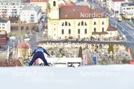 04.01.2022, Innsbruck, Austria (AUT): Constantin Schmid (GER) - FIS world cup ski jumping men, four hills tournament, individual HS130, Innsbruck (AUT). www.nordicfocus.com. © Reichert/NordicFocus. Every downloaded picture is fee-liable.