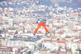 04.01.2022, Innsbruck, Austria (AUT): Danil Sadreev (RUS) - FIS world cup ski jumping men, four hills tournament, individual HS130, Innsbruck (AUT). www.nordicfocus.com. © Reichert/NordicFocus. Every downloaded picture is fee-liable.