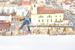 04.01.2022, Innsbruck, Austria (AUT): Evgenii Klimov (RUS) - FIS world cup ski jumping men, four hills tournament, individual HS130, Innsbruck (AUT). www.nordicfocus.com. © Reichert/NordicFocus. Every downloaded picture is fee-liable.