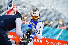 04.01.2022, Innsbruck, Austria (AUT): Killian Peier (SUI) - FIS world cup ski jumping men, four hills tournament, individual HS130, Innsbruck (AUT). www.nordicfocus.com. © Reichert/NordicFocus. Every downloaded picture is fee-liable.