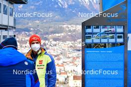 04.01.2022, Innsbruck, Austria (AUT): feature: Stefan Horngacher (AUT) Coach Germany - FIS world cup ski jumping men, four hills tournament, individual HS130, Innsbruck (AUT). www.nordicfocus.com. © Reichert/NordicFocus. Every downloaded picture is fee-liable.