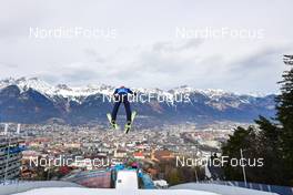 04.01.2022, Innsbruck, Austria (AUT): Constantin Schmid (GER) - FIS world cup ski jumping men, four hills tournament, individual HS130, Innsbruck (AUT). www.nordicfocus.com. © Reichert/NordicFocus. Every downloaded picture is fee-liable.