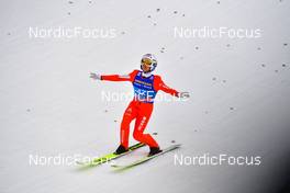 04.01.2022, Innsbruck, Austria (AUT): Simon Ammann (SUI) - FIS world cup ski jumping men, four hills tournament, individual HS130, Innsbruck (AUT). www.nordicfocus.com. © Reichert/NordicFocus. Every downloaded picture is fee-liable.