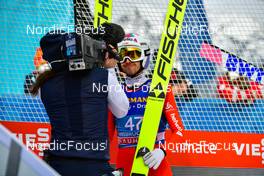 04.01.2022, Innsbruck, Austria (AUT): Simon Ammann (SUI) - FIS world cup ski jumping men, four hills tournament, individual HS130, Innsbruck (AUT). www.nordicfocus.com. © Reichert/NordicFocus. Every downloaded picture is fee-liable.
