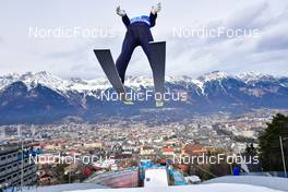 04.01.2022, Innsbruck, Austria (AUT): Severin Freund (GER) - FIS world cup ski jumping men, four hills tournament, individual HS130, Innsbruck (AUT). www.nordicfocus.com. © Reichert/NordicFocus. Every downloaded picture is fee-liable.