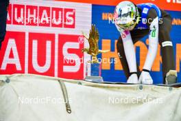 04.01.2022, Innsbruck, Austria (AUT): Ziga Jelar (SLO) - FIS world cup ski jumping men, four hills tournament, individual HS130, Innsbruck (AUT). www.nordicfocus.com. © Reichert/NordicFocus. Every downloaded picture is fee-liable.