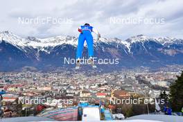 04.01.2022, Innsbruck, Austria (AUT): Giovanni Bresadola (ITA) - FIS world cup ski jumping men, four hills tournament, individual HS130, Innsbruck (AUT). www.nordicfocus.com. © Reichert/NordicFocus. Every downloaded picture is fee-liable.