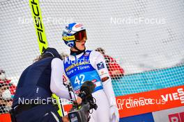 04.01.2022, Innsbruck, Austria (AUT): Niko Kytosaho (FIN) - FIS world cup ski jumping men, four hills tournament, individual HS130, Innsbruck (AUT). www.nordicfocus.com. © Reichert/NordicFocus. Every downloaded picture is fee-liable.