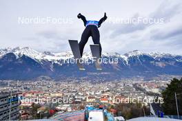 04.01.2022, Innsbruck, Austria (AUT): Andrzej Stekala (POL) - FIS world cup ski jumping men, four hills tournament, individual HS130, Innsbruck (AUT). www.nordicfocus.com. © Reichert/NordicFocus. Every downloaded picture is fee-liable.