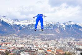04.01.2022, Innsbruck, Austria (AUT): Eetu Nousiainen (FIN) - FIS world cup ski jumping men, four hills tournament, individual HS130, Innsbruck (AUT). www.nordicfocus.com. © Reichert/NordicFocus. Every downloaded picture is fee-liable.