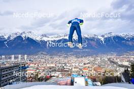 04.01.2022, Innsbruck, Austria (AUT): Heung Chul Choi (KOR) - FIS world cup ski jumping men, four hills tournament, individual HS130, Innsbruck (AUT). www.nordicfocus.com. © Reichert/NordicFocus. Every downloaded picture is fee-liable.