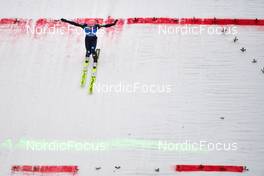 04.01.2022, Innsbruck, Austria (AUT): Karl Geiger (GER) - FIS world cup ski jumping men, four hills tournament, individual HS130, Innsbruck (AUT). www.nordicfocus.com. © Reichert/NordicFocus. Every downloaded picture is fee-liable.