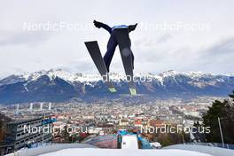 04.01.2022, Innsbruck, Austria (AUT): Pius Paschke (GER) - FIS world cup ski jumping men, four hills tournament, individual HS130, Innsbruck (AUT). www.nordicfocus.com. © Reichert/NordicFocus. Every downloaded picture is fee-liable.