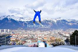04.01.2022, Innsbruck, Austria (AUT): Maximilian Ortner (AUT) - FIS world cup ski jumping men, four hills tournament, individual HS130, Innsbruck (AUT). www.nordicfocus.com. © Reichert/NordicFocus. Every downloaded picture is fee-liable.