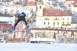 04.01.2022, Innsbruck, Austria (AUT): Timi Zajc (SLO) - FIS world cup ski jumping men, four hills tournament, individual HS130, Innsbruck (AUT). www.nordicfocus.com. © Reichert/NordicFocus. Every downloaded picture is fee-liable.