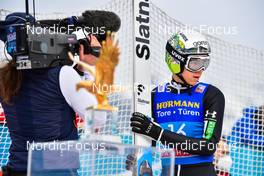 04.01.2022, Innsbruck, Austria (AUT): Zak Mogel (SLO) - FIS world cup ski jumping men, four hills tournament, individual HS130, Innsbruck (AUT). www.nordicfocus.com. © Reichert/NordicFocus. Every downloaded picture is fee-liable.