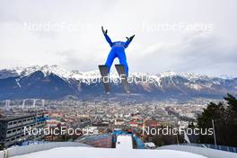04.01.2022, Innsbruck, Austria (AUT): Peter Prevc (SLO) - FIS world cup ski jumping men, four hills tournament, individual HS130, Innsbruck (AUT). www.nordicfocus.com. © Reichert/NordicFocus. Every downloaded picture is fee-liable.