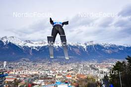 04.01.2022, Innsbruck, Austria (AUT): Joacim Oedegaard Bjoereng (NOR) - FIS world cup ski jumping men, four hills tournament, individual HS130, Innsbruck (AUT). www.nordicfocus.com. © Reichert/NordicFocus. Every downloaded picture is fee-liable.