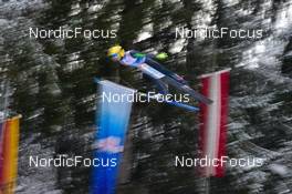 06.01.2022, Bischofshofen, Austria (AUT): Ilya Mankov (RUS) - FIS world cup ski jumping men, four hills tournament, individual HS142, Bischofshofen (AUT). www.nordicfocus.com. © Reichert/NordicFocus. Every downloaded picture is fee-liable.