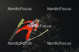 06.01.2022, Bischofshofen, Austria (AUT): Killian Peier (SUI) - FIS world cup ski jumping men, four hills tournament, individual HS142, Bischofshofen (AUT). www.nordicfocus.com. © Reichert/NordicFocus. Every downloaded picture is fee-liable.