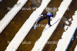 08.01.2022, Bischofshofen, Austria (AUT): Anze Lanisek (SLO) - FIS world cup ski jumping men, individual HS142, Bischofshofen (AUT). www.nordicfocus.com. © Reichert/NordicFocus. Every downloaded picture is fee-liable.